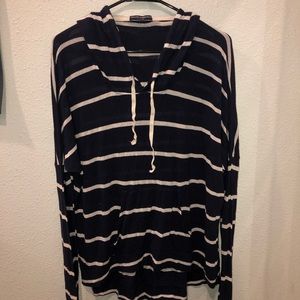 Brandy Melville striped sweater hoodie